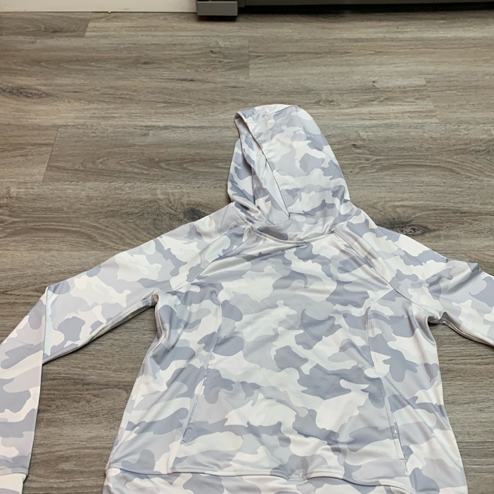 A camo sweatshirt. Super soft and great material!